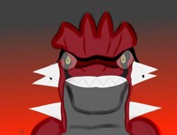 Groudon with Maxie's Goggles [With some form of shading]