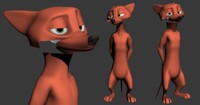 A Fox Model WIP