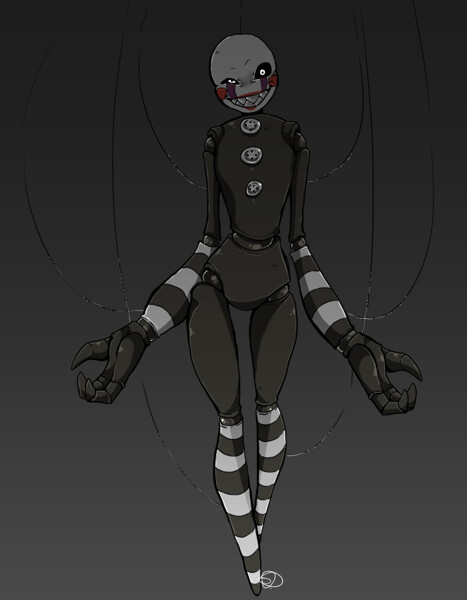 Five Nights at Freddy's Fanart - The Puppet by DarkWaltz -- Fur Affinity  [dot] net