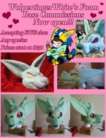 FOAM BASE COMMISSIONS OPEN!!! FIVE SLOTS AVAILABLE!~