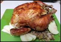Wild Rice Stuffed Chicken