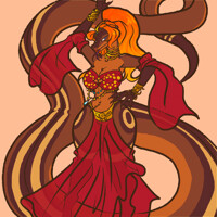 Bellydancer.