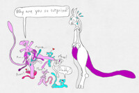 Mew & Mewtwo - Kitties!