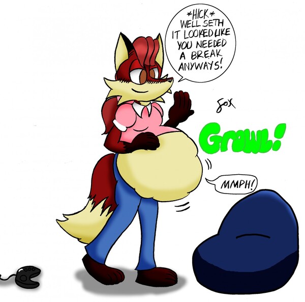 Red caught to you (vore) gametoons style by Mimmaxivore -- Fur Affinity  [dot] net