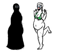 ISIS-chan and Muhammad-Chan as failed anime-style BBWs