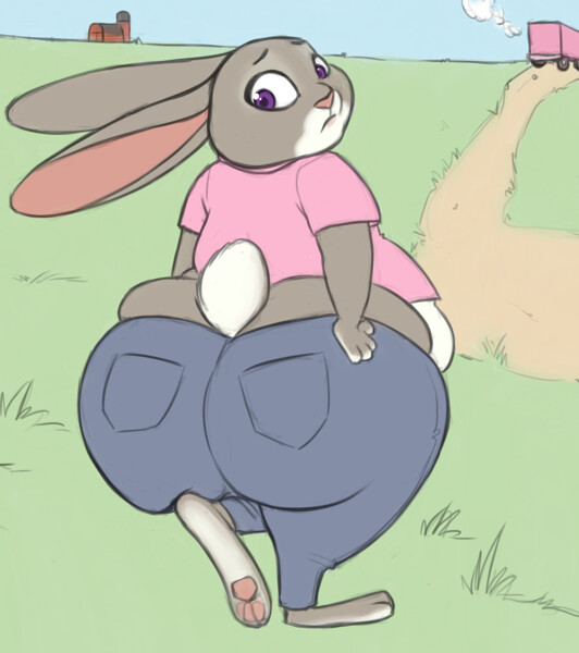 Zootopia Weight Gain Comic Preview 3! by Jelliroll.