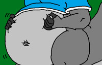 Robert kangaroo belly shot icon
