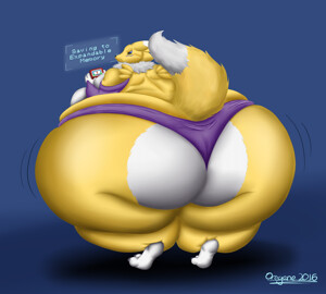 by. oh boy it another fat renamon. 