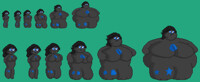 Cassidy Fat Sequence Sprites