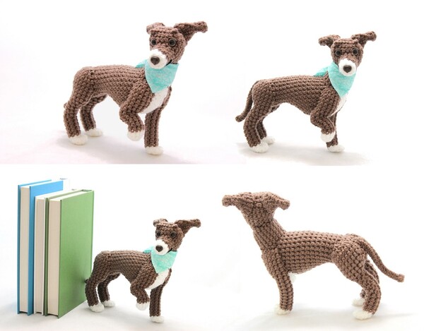 Italian greyhound plush hotsell