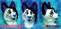 Scratch Fursuit Head