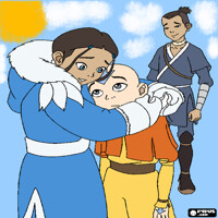 Avatar Aang Team Begin 