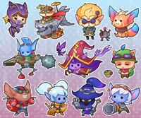 Yordle Stickers!