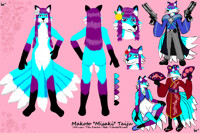 Ref Sheet: Makoto "Misaki" Taiju