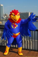 Super Jayhawk at MegaPlex 2008, by RoninOtter