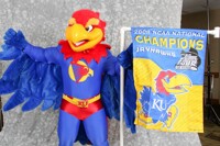 Super Jayhawk with Championship Banner at MFF 2008