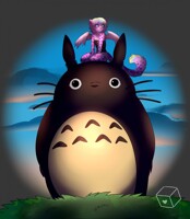 Totoro to-to-ro~