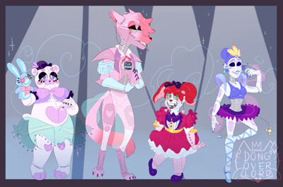 fnaf height chart redraw! by freddyfazbara -- Fur Affinity [dot] net