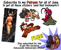 Patreon Update! Come get some stickers!