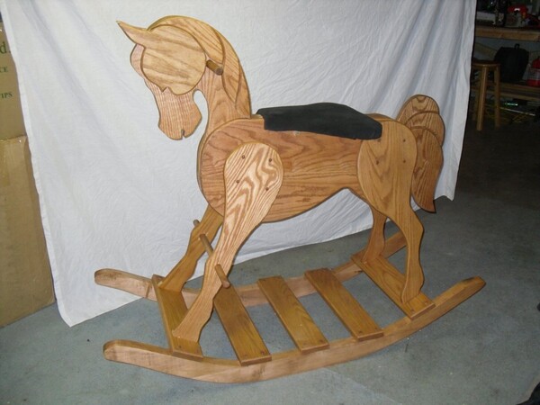 Adult size rocking horse online