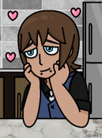 niko fangirling over ryo (probably)