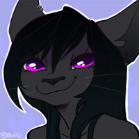 Black Cat Icon Commission