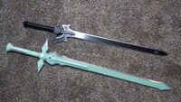 SAO Swords - Elucidator and Dark Repulsor