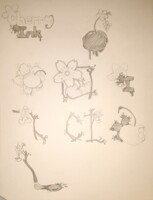 Cherry Ink design sketches