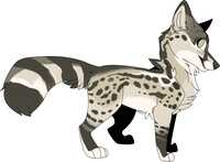 Civet Fox Adoptable CLOSED