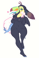 plush toucan.
