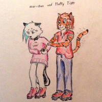 Mar-Chan and Fluffy Tiger