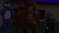 FNAF 4: The Nightmare Begins (Fnaf 4 nightmares vs Tpack) by Tune