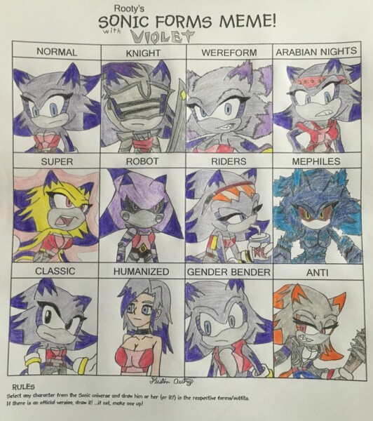 Sonic Forms Meme with Shadow by tortaviso  Shadow the hedgehog, Sonic,  Sonic fan characters