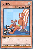 Fursona Card for Skippy