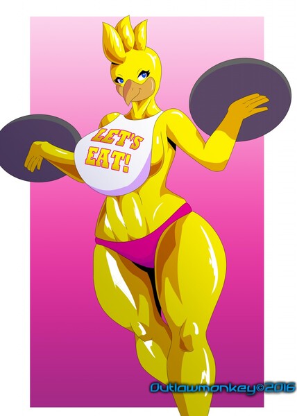 Funtime Chica by xNIROx -- Fur Affinity [dot] net