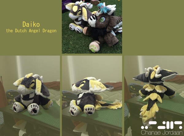 dutch angel dragon plush