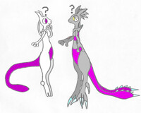 Mewtwo & Mewthree - They Meet...