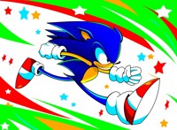 Classic Sonic by SomeGuyHereNow -- Fur Affinity [dot] net