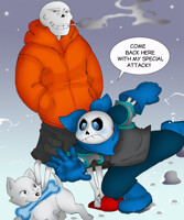 Undertale AU - Ink Sans by TGTM105 -- Fur Affinity [dot] net