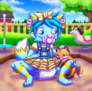 Tails in his Crib by foxypoof -- Fur Affinity [dot] net