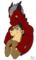 Glitch and Nanukk Embrace