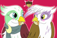gilda gives her girlfriend a griffinscone