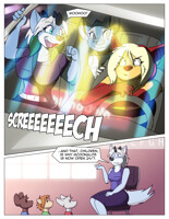 A few minutes before closing