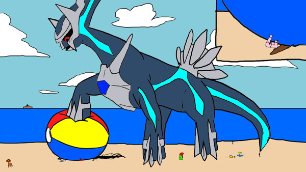 Dialga and Palkia Vs Giratina by Michael95 -- Fur Affinity [dot] net