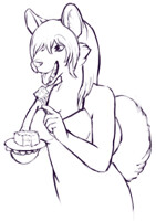 Lavi With Cake