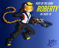 I've got you in my stripes!