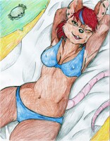 Liza on the beach