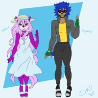 Rónja and Sigurður Ref