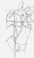 Dragon by Hibbary