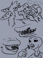 Half-Ass VoreDay post